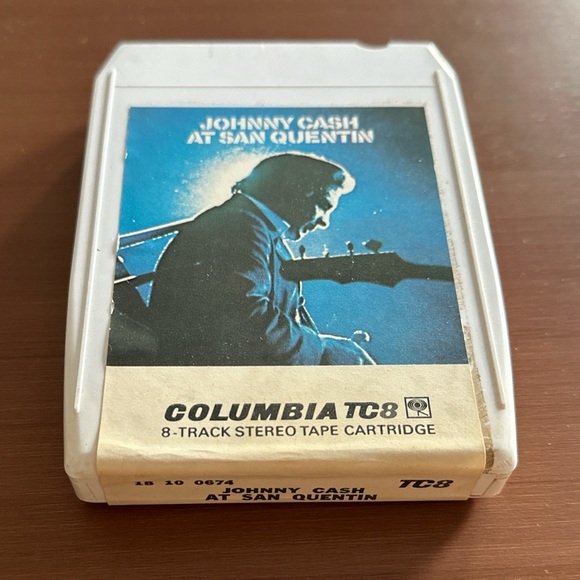 1978 Johnny Cash At San Quentin 8-track - Picture 4 of 4